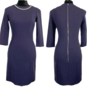 EUC - H&M Embellished Sheath Dress